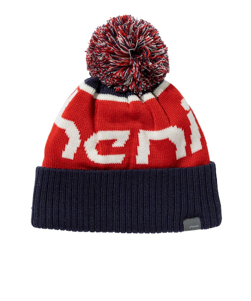 フェニックス（PHENIX）ジュニア ビッグロゴ ニットハット ESB25HW82NAVY