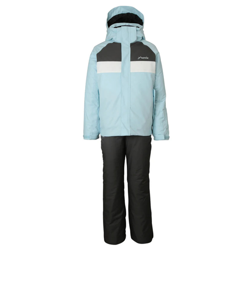 フェニックス（PHENIX）キッズ ジュニア スキーウエア ラウンドフラップツーピース ESG252P93PALE BLUE