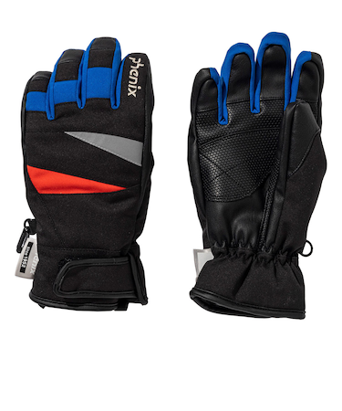 フェニックス(PHENIX)キッズ ジュニア Triangular Motif Gloves トライアングルモチーフグローブ ESB25GL82BLACK