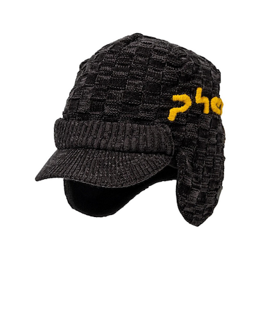 フェニックス（PHENIX）ジュニア マスクマンイヤーフラップット ニット キャップ ESB25HW84BLACK