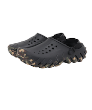 クロックス（crocs）サンダル エコー カモ RO クロッグ Blk/Mlt ブラック 212095-0C4 カジュアルシューズ