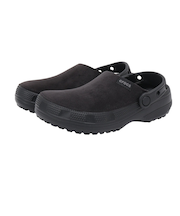 クロックス（crocs）サンダル クラシック クラフテッド ベルベット クロッグ ブラック 211931-001 カジュアルシューズ