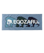 エゴザル(EGOZARU)ディファレントロゴ スポーツ フェイスタオル EZFW25UTW012C219