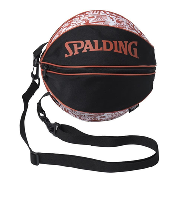 スポルディング（SPALDING）ボールバッグ グラフィティオレンジ 49-001GF