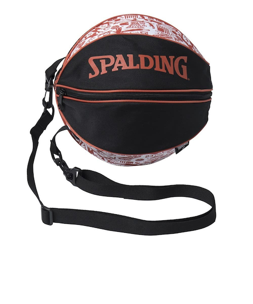 スポルディング（SPALDING）ボールバッグ グラフィティオレンジ 49-001GF