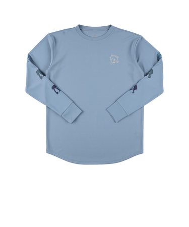 エゴザル(EGOZARU)バスケットボールウェア ディファレントスリーブロゴ ロングスリーブ EZFW25ULS027C219