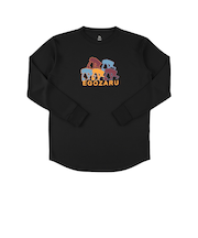 エゴザル（EGOZARU）バスケットボールウェア ディファレントロゴ ロングスリーブ EZFW25ULS026C001