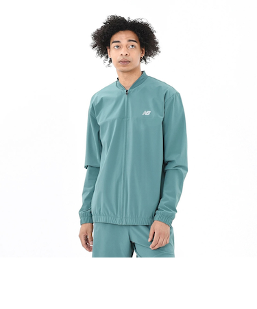 ニューバランス（new balance）ストレッチ ウーブン ボンバージャケット MJ41017NUS