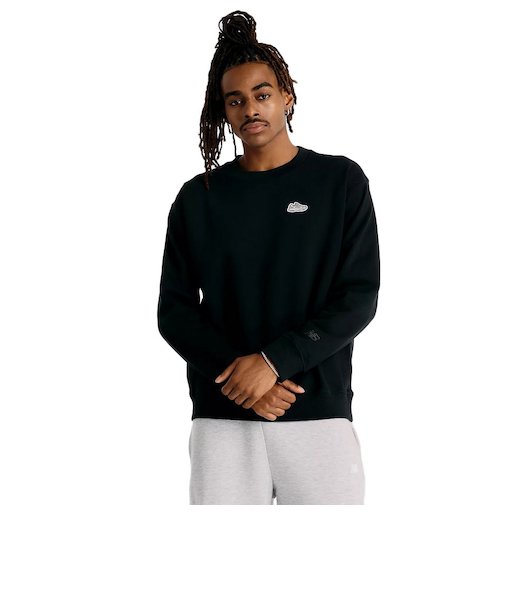 ニューバランス（new balance）Athletics 9060 Patch クルーネックスウェット MT51967BK