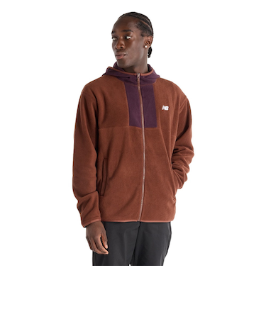 ニューバランス（new balance）フリース フルジップ フーディ MJ43517ROK