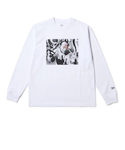 ニューエラ(NEW ERA)長袖 レギュラーフィット コットン Tシャツ 岡本太郎 フォト ホワイト 14683929