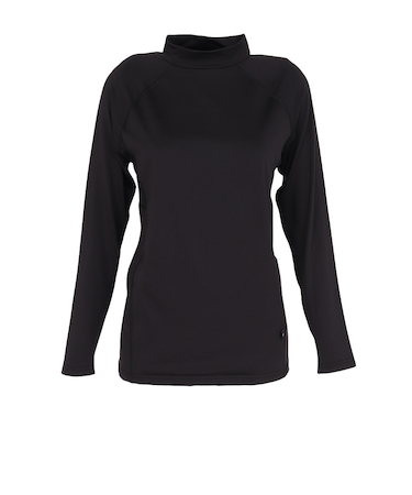 デュアリグ(DUARIG)インナー ウィンドクロス 黒 M-LLサイズ 5F0008-WAUW-892ASC BLK 防風 長袖 ハイネック ドライ