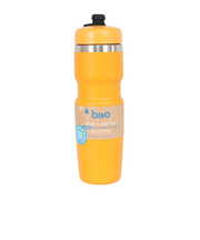 水筒 Bivo Trio ボトル 黄 620ml BT-IN-21-MG 重力による優れた飲み心地 ステンレスボトル 保冷