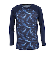 デュアリグ(DUARIG)ウィンドクロス 防風長袖クルーネック 5F0002-WAUW-891ASC 紺 ネイビー NVY M-LLサイズ