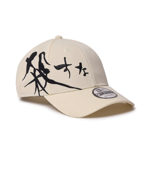 ニューエラ（NEW ERA）帽子 9FORTY 岡本太郎 殺すな クロームホワイト