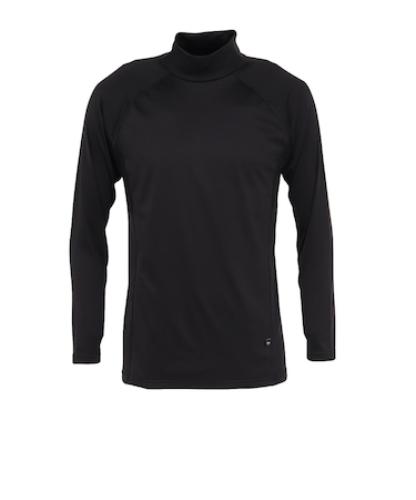 デュアリグ(DUARIG)ウィンドクロス 防風長袖ハイネック 5F0003-WAUW-891ASC BLK