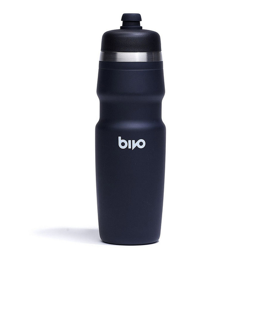 水筒 Bivo Duo ボトル 黒 740ml BT-NI-25-BK 重力による優れた飲み心地 ステンレスボトル