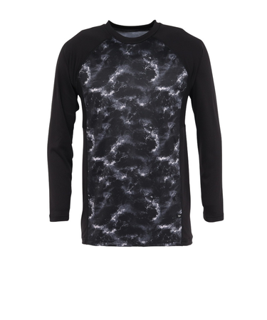 デュアリグ（DUARIG）ウィンドクロス 防風長袖クルーネック 5F0002-WAUW-891ASC 黒 ブラック M-LLサイズ BLK