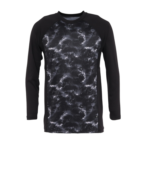 デュアリグ（DUARIG）ウィンドクロス 防風長袖クルーネック 5F0002-WAUW-891ASC 黒 ブラック M-LLサイズ BLK