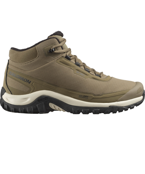 サロモン（SALOMON）スノーシューズ スノトレ シェルター ウォータープルーフ オリーブ L47974000 カジュアルシューズ