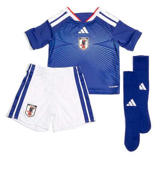 アディダス(adidas)ノベルティ付き! キッズ サッカー日本代表 2026 ホーム レプリカ ユニフォーム セット VZ513-JZ9676