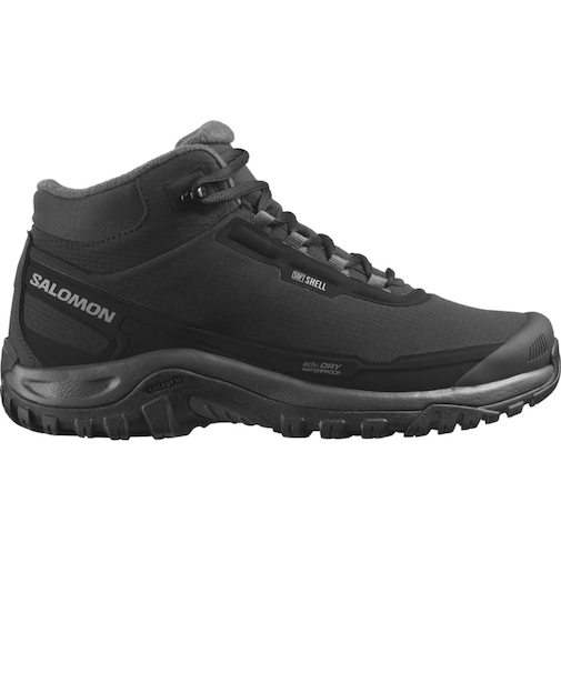 サロモン(SALOMON)スノーシューズ スノトレ シェルター ウォータープルーフ ブラック L47854200 カジュアルシューズ