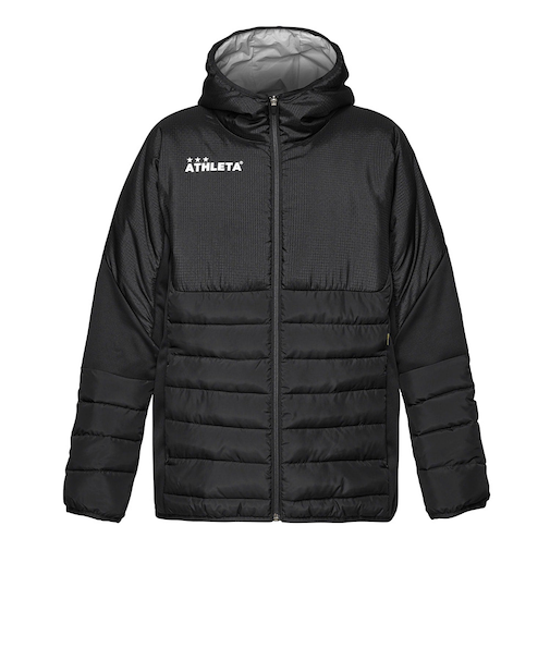 アスレタ(ATHLETA)サッカー フットサルウェア 中綿ウォームジャケット25f 4165N BLK