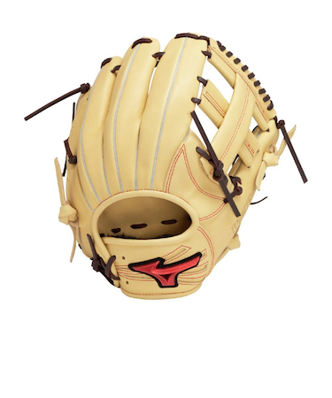 ミズノ（MIZUNO）軟式用グラブ 内野手 野球グローブ ウィルドライブ レッド IBE 1AJGR33603 8057