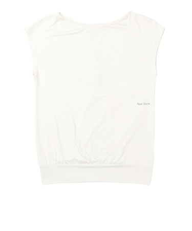 リアルストーン（RealStone）フレンチスリーブトップ RS-L625T-OW