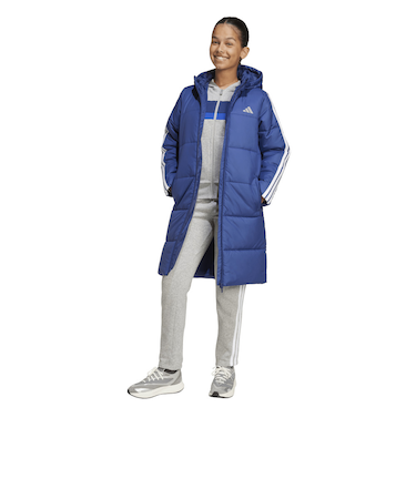 アディダス（adidas）キッズ 3ストライプロングコート JYD14-JV5244