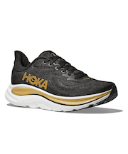 ホカ（HOKA）ランニングシューズ ジョギングシューズ クリフトン 10 ブラック ゴールド 1162031-BKGD スニーカー