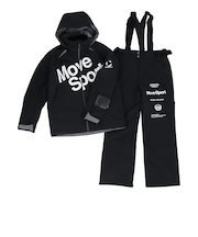 デサント(DESCENTE)スキーウエア INSULATED 上下スーツ SW5FOZX1UB BKGY