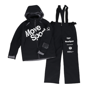 デサント(DESCENTE)スキーウエア INSULATED 上下スーツ SW5FOZX1UB BKGY