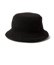 ニューエラ（NEW ERA）帽子 ハット バケット01 ボアフリース ベーシック 黒 ブラック Mサイズ 14667770