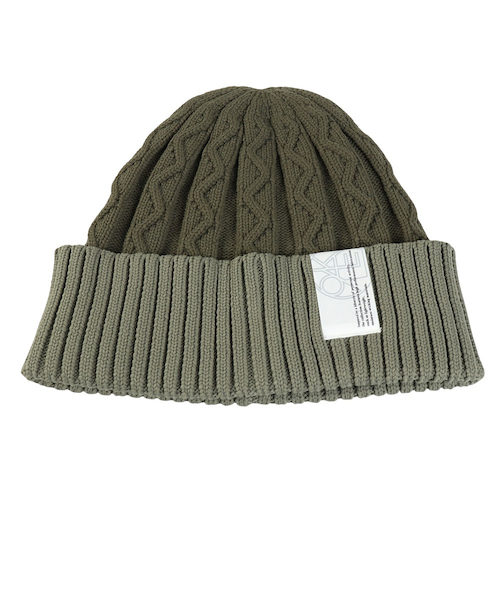 オークリー（OAKLEY）ニットキャップ ESSENTIAL ビーニー 6.0 緑 46cm