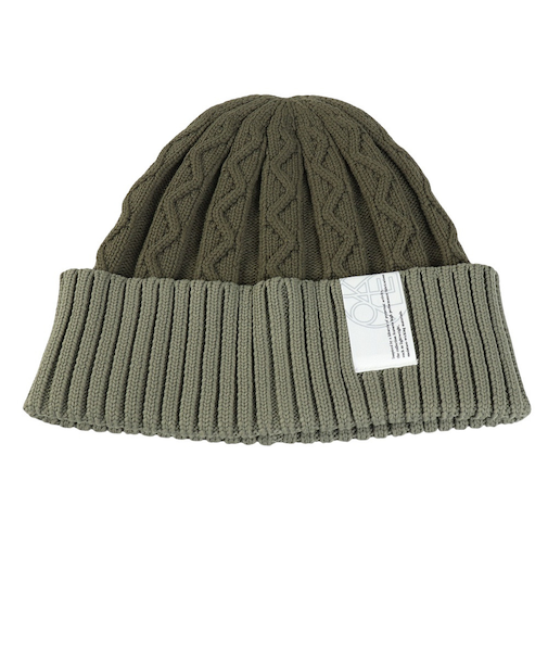 オークリー（OAKLEY）ニットキャップ ESSENTIAL ビーニー 6.0 緑 46cm FOS902254-83C ニット帽 防寒