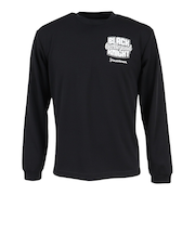 バドミントンウェア ドライ ロングTシャツ T-5201U-BLA