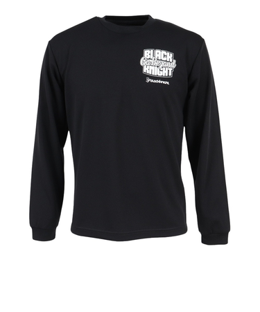 バドミントンウェア ドライ ロングTシャツ T-5201U-BLA