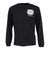 バドミントンウェア ドライ ロングTシャツ T-5201U-BLA