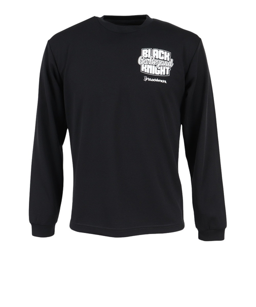 バドミントンウェア ドライ ロングTシャツ T-5201U-BLA