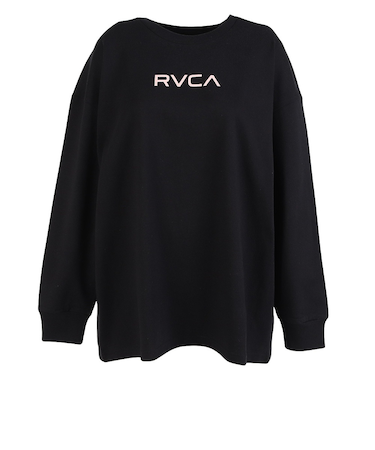 ルーカ（RVCA）BANDANA VA ボックス ロゴ 長袖Tシャツ BF044052 BLK
