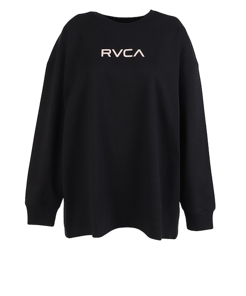 ルーカ（RVCA）BANDANA VA ボックス ロゴ 長袖Tシャツ BF044052 BLK