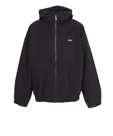 エクストララージ（XLARGE）ラグラン フーデッド ジャケット 101253021004-BLACK