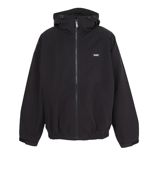 エクストララージ（XLARGE）ラグラン フーデッド ジャケット 101253021004-BLACK
