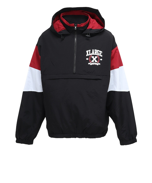 エクストララージ（XLARGE）アノラック ジャケット 101253021003-BLACK
