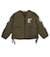 クリフメイヤー（KRIFF MAYER）スーベニア刺繍キルトジャケット 2415104:68:OLIVE