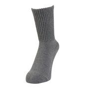 日本の名湯 パイルショートソックス 3チャコールグレー 23～25cm 103504-97