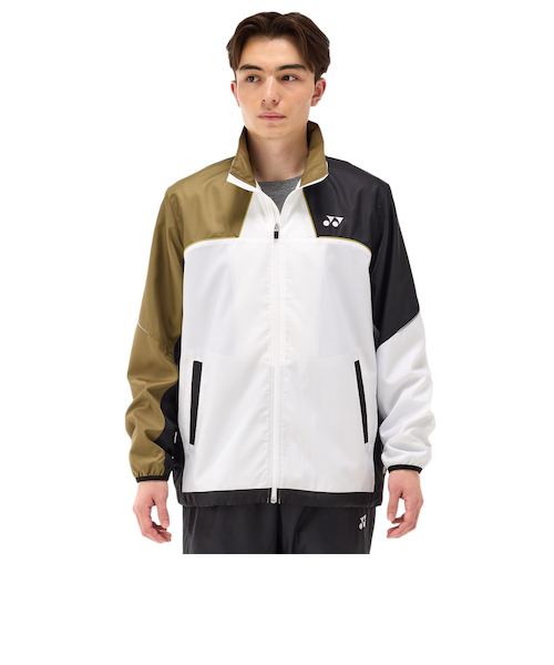 ヨネックス（YONEX）テニスウェア ユニ裏地付ウィンドウォーマーシャツ