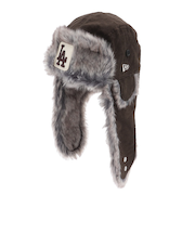 ニューエラ（NEW ERA）帽子 ハット トラッパー  ロサンゼルス・ドジャース ウォルナット茶色 ブラウン Lサイズ 14667626