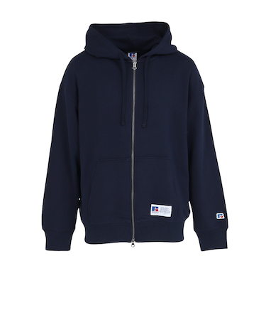 ラッセル（RUSSELL）C100 フルジップパーカー RBM25F0013 NVY